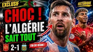 Miniature : MESSI HUMILIÉ ! 😱 L'Espagne détrône le Roi en finale !