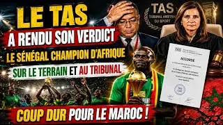Miniature : TAS : Le Sénégal Champion d'Afrique ? Le Verdict Qui Fait Trembler Fouzi Lekjaa ! ⚖️ CAN 2026