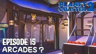Miniature : J'ai construit la meilleure salle d'arcade ! | EP. 15 - Planet Coaster 2