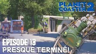 Miniature : Zone PRESQUE terminée ! 🏗️🌻 | EP. 13 - Planet Coaster 2