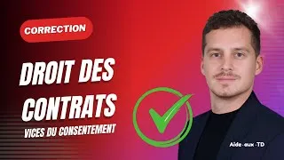 Miniature : Exemple de cas pratique corrigé en droit des contrats (Vices du consentement) - 4/4