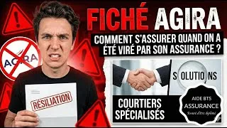 Miniature : Fiché AGIRA & Résilié : Comment retrouver une assurance ? (La Solution) - Aide BTS Assurance