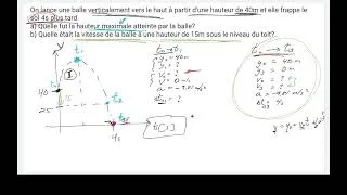 Miniature : 9 - Exemple MRUA avec différents intervalles