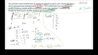 Miniature : 7-  Exemple : MRUA en 2 séquences.