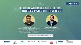 Miniature : Talk #18 | IA pour aider les soignants : quelles pistes concrètes ?