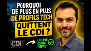 Miniature : Pourquoi de plus en plus de profils tech quittent le CDI ?