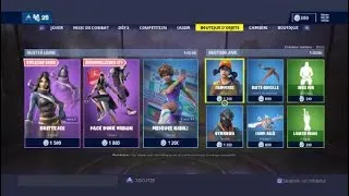 Miniature : Fortnite boutiques 2 juin