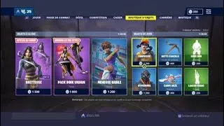 Miniature : Fortnite boutiques 2 juin