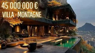Miniature : Maison de Luxe Sculptée dans la Roche à 45 Millions € | Terrasse & Vue à Couper le Souffle