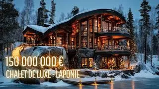 Miniature : INCROYABLE Chalet de Luxe en Laponie à 150 Millions € ! 😱 Visite complète