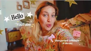 Miniature : De retour sur YouTube (rangement, pâtisserie & bla-bla)