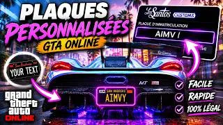 Miniature : Créer des plaques personnalisées sur GTA Online