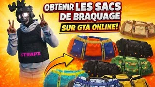 Miniature : GTA Online : obtenir les SACS de BRAQUAGE de 11 couleurs différentes !