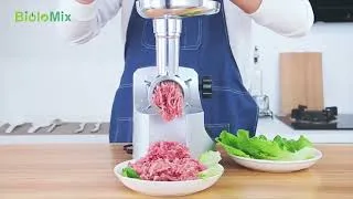 Miniature : Hachoir à viande électrique Biolomix 3000W : La puissance au service de vos plats traditionnels