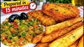 Miniature : Salad: A quick and easy recipe with simple ingredients / Air fryer cooking