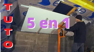 Miniature : [🛠TUTO🛠] COMMENT POSER DU PLACO HD SUR OSSATURE BOIS 🌳