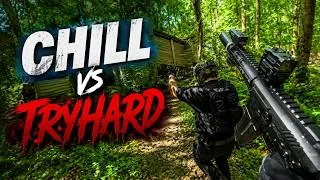 Miniature : AIRSOFT FRANCE 🇫🇷 : CHILL vs TRYHARD (Max2Joules)