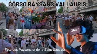Miniature : Visite virtuelle à 360° Corso Paysans de Vallauris 2025
