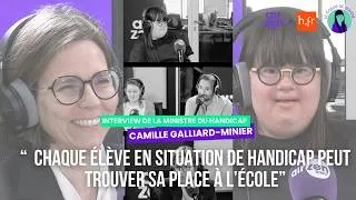 Miniature : Accessibilité, école, emploi : on a interviewé Camille Galliard-Minier, ministre du handicap.