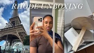 Miniature : Je ne pouvais pas attendre septembre pour tester Rhode ✨ | unboxing & haul