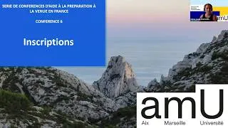 Miniature : amU Prep' Days 2026 – Replay webinaire 6 : Inscriptions