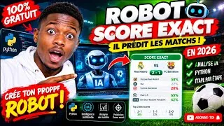 Miniature : COMMENT CRÉER UN ROBOT DE PRÉDICTION FOOTBALL SCORE EXACT EN 2026