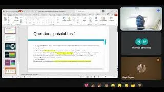 Miniature : 1erePartie - Les questions préables