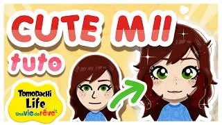 Miniature : TUTO: FAIRE UN MII CUTE FACILEMENT dans TOMODACHI LIFE