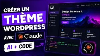Miniature : Créer un thème WordPress avec Claude !