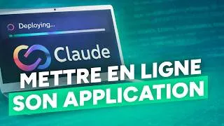 Miniature : Mettre en ligne une app avec Claude (FACILE & RAPIDE)