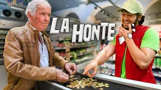 Miniature : Se Moquer d'une Personne Âgée car elle n'a Pas assez d'Argent ( Expérience Sociale ) - AKHMETOV