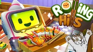 Miniature : Rolling Hills : On est un robot, on se fait des sushis et des amis