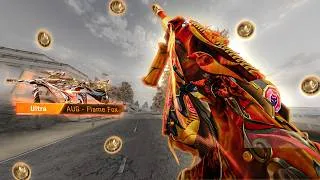 Miniature : NEW Free AUG skin *FLAME FOX* ! [58 KILLS]