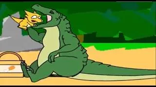 Miniature : WAIT CROCODILE... HE'S NOT FOOD!! 💔💀