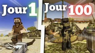Miniature : Survivre 100 jours dans le Désert de Vintage Story