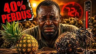 Miniature : Il jette 40% de ses ananas : l’enfer des producteurs africains (aucune chaîne du froid) »