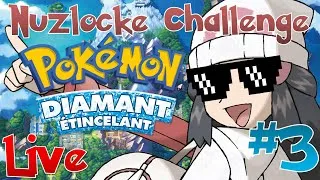 Miniature : HÉCATOMBE FACE A JUPITER - Nuzlocke Live Pokémon Diamant Etincelant #3