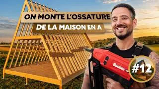 Miniature : On monte l'ossature de la première maison en A / ep 12