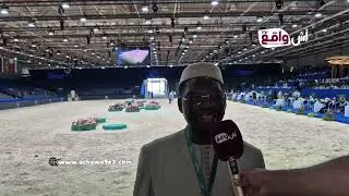 Miniature : L'Honorable ADOYI au Salon du cheval d'El Jadida au Maroc 