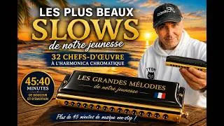 Miniature : Les plus beaux slows à l'harmonica chromatique - 46 minutes de pure Nostalgie - 32 chefs d'œuvres