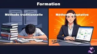 Miniature : Formation : méthode traditionnelle vs méthode adaptative