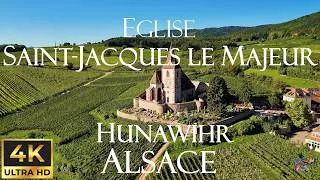 Miniature : Hunawihr | Église Fortifiée  | Alsace | 4K Scenic Relaxation Film With Calming Epic Music