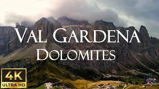 Miniature : Val Gardena | Vallunga | Sassolungo | Sud-Tyrol | Dolomites | 4K Scenic Film With Calming Epic Music