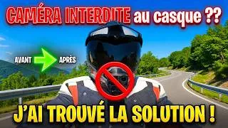 Miniature : Vlog moto:  Caméra interdite au casque ??