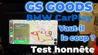 Miniature : GS Goods CarPlay sur BMW GS : Vaut-il le Coup ? Test Complet & Honnête