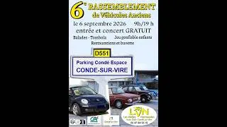 Miniature : 6éme Rassemblement Les Vieilles Normandes 2026