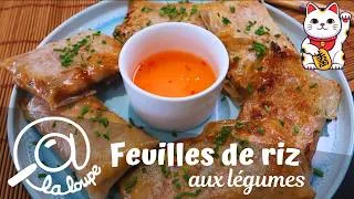 Miniature : CROUSTILLANT DE LEGUMES EN FEUILLE DE RIZ 🔥 | Recette facile, healthy et ultra addictive #304