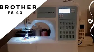 Miniature : Comment utiliser la Brother fs 40 et enfiler une canette كيفية استعمال آلة الخياطة