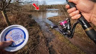 Miniature : Pêcher pendant la FERMETURE ET LES CRUES , c’est possible ??? ( Une Pêche simple et efficace)
