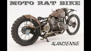 Miniature : moto rat bike custom bobber steampunk